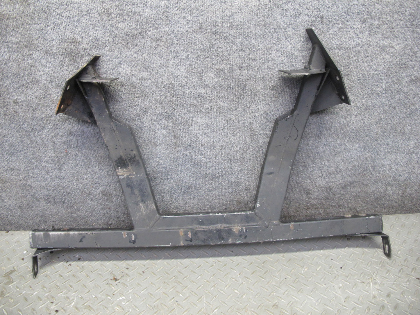 91-96 Chevrolet Corvette C4 Front Bumper Impact Bar w Skid Plates Set OEM