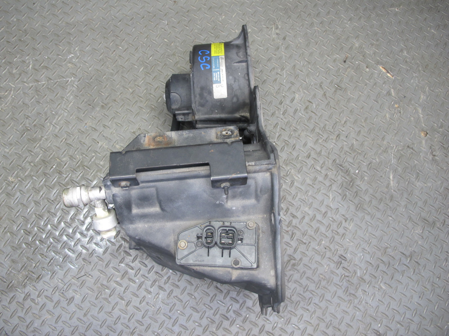 90-93 Chevrolet Corvette C4 A/C Air Conditioning Blower Motor Evaporator Box OEM