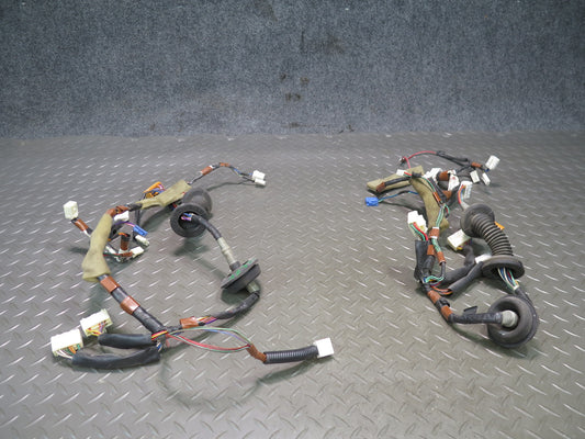 96-97 Toyota Celsior UCF20 RHD Front Left & Right Door Wire Wiring Harness OEM