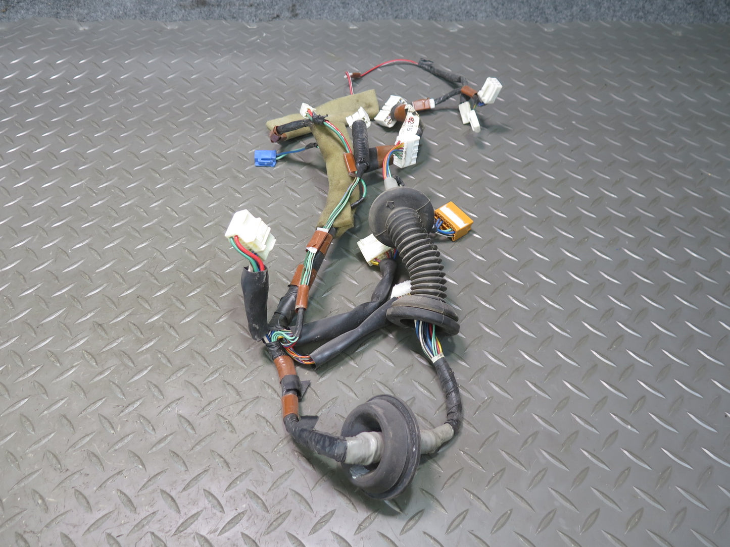 96-97 Toyota Celsior UCF20 RHD Front Left & Right Door Wire Wiring Harness OEM