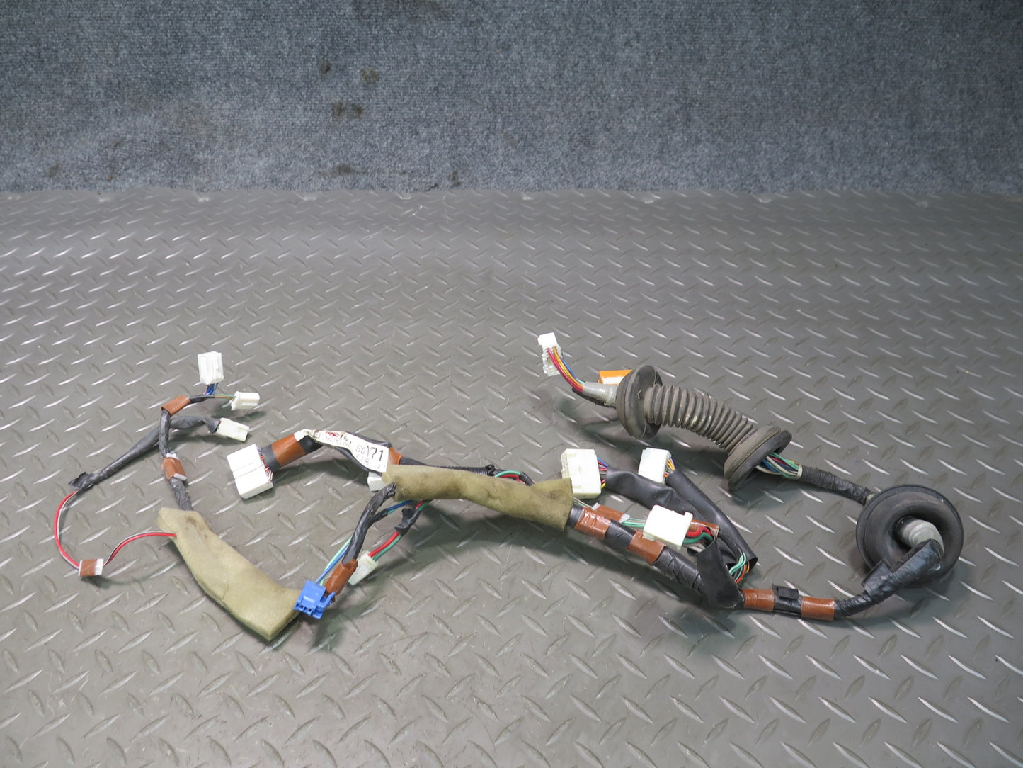 96-97 Toyota Celsior UCF20 RHD Front Left & Right Door Wire Wiring Harness OEM