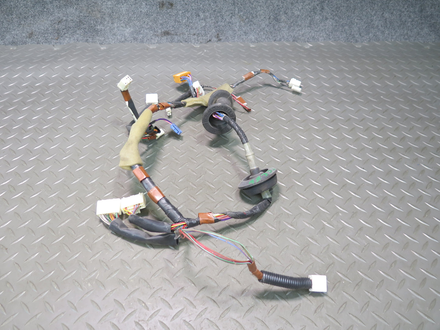 96-97 Toyota Celsior UCF20 RHD Front Left & Right Door Wire Wiring Harness OEM