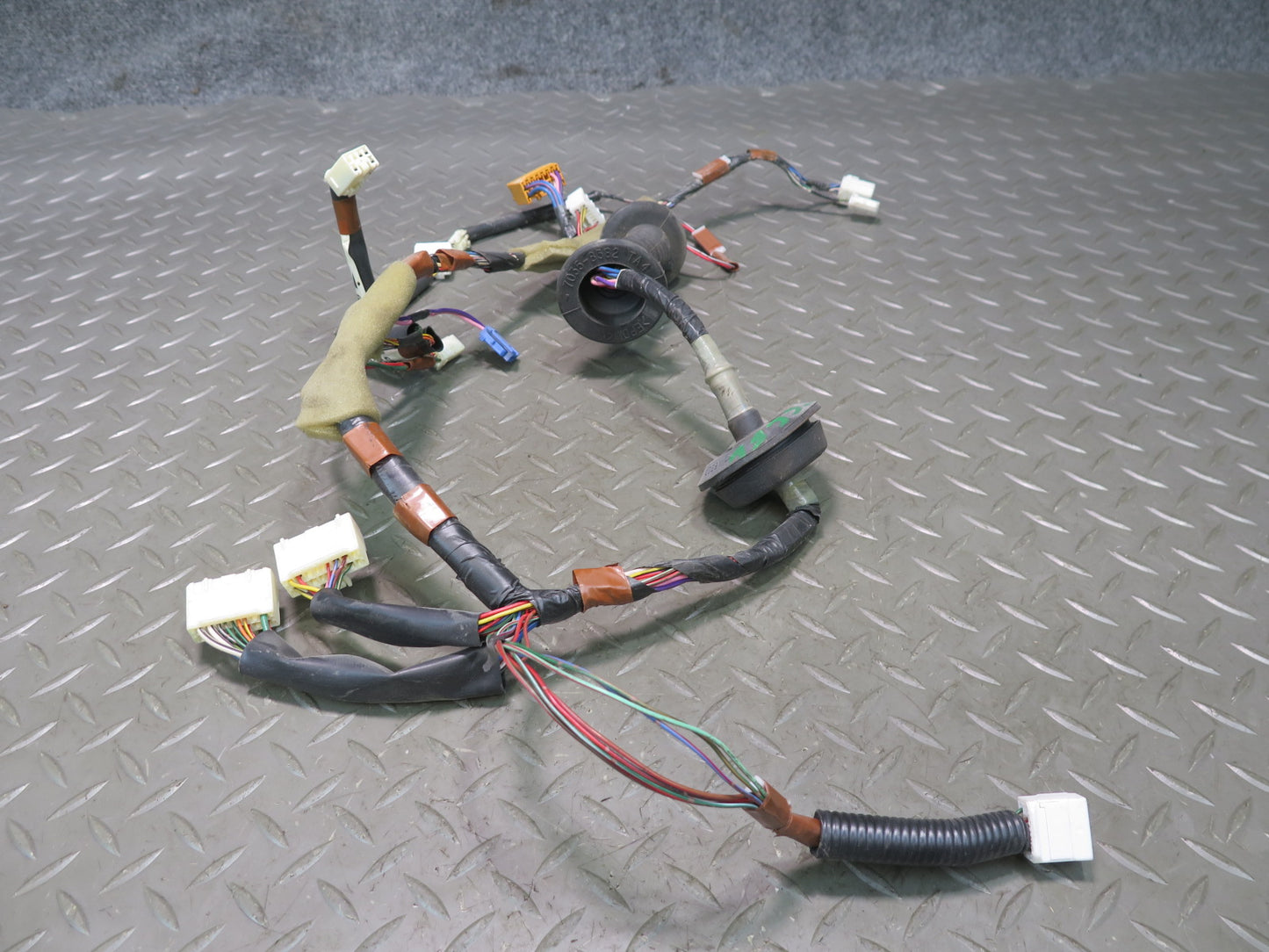 96-97 Toyota Celsior UCF20 RHD Front Left & Right Door Wire Wiring Harness OEM
