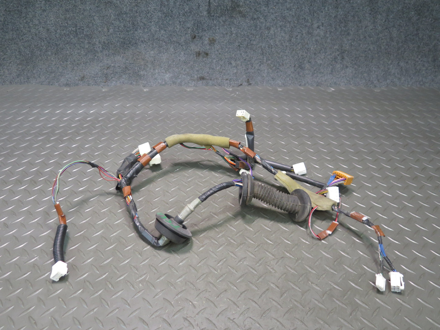 96-97 Toyota Celsior UCF20 RHD Front Left & Right Door Wire Wiring Harness OEM