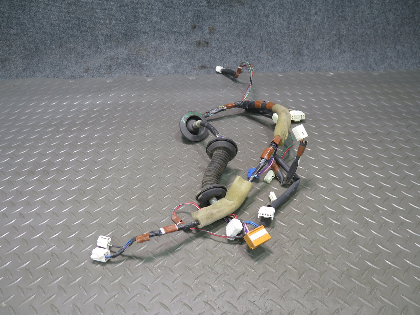 96-97 Toyota Celsior UCF20 RHD Front Left & Right Door Wire Wiring Harness OEM
