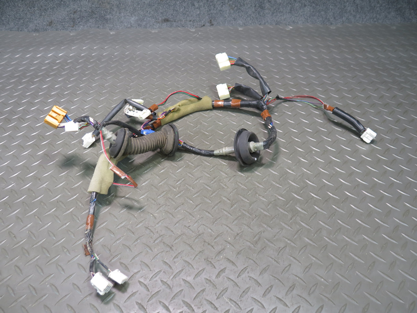 96-97 Toyota Celsior UCF20 RHD Front Left & Right Door Wire Wiring Harness OEM