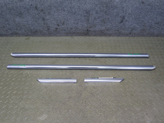 14-20 Maserati Ghibli M157 Front Left & Right Side Door Window Belt Molding Set