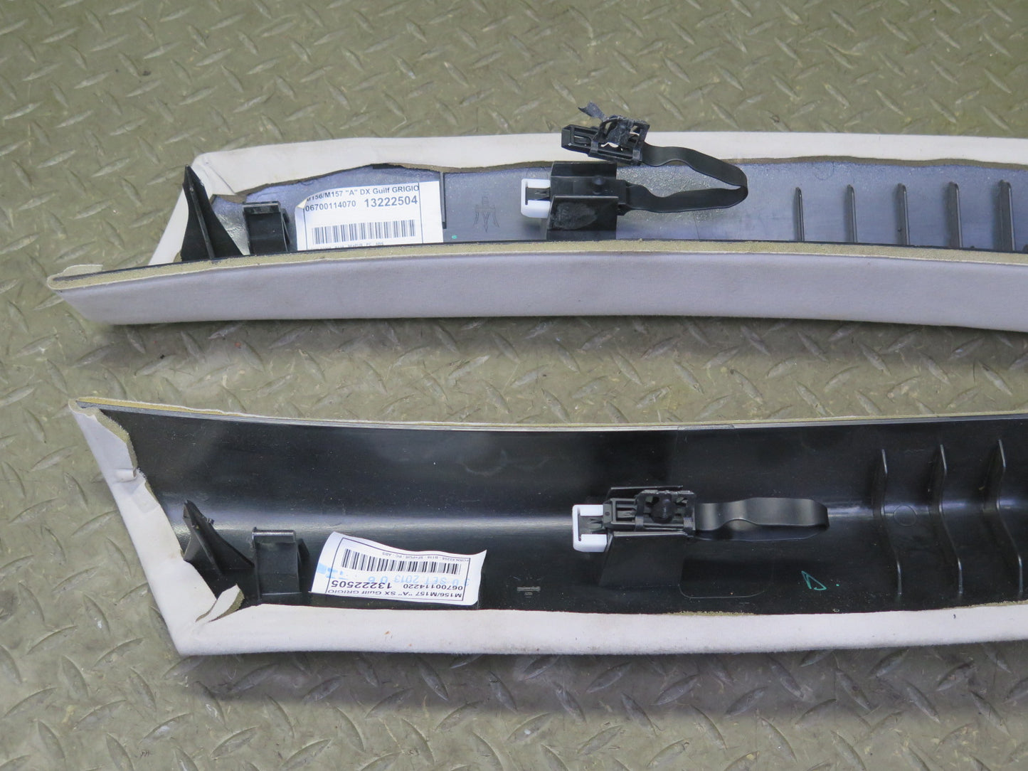 2014-2020 Maserati Ghibli M157 Front Left & Right Side A Pillar Trim Cover Set