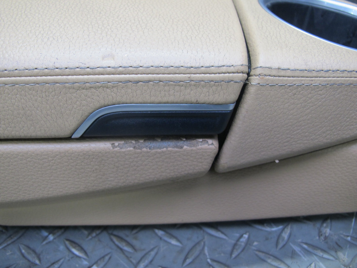 2010-2016 Porsche Panamera 970 Center Console Trim Cover Panel w Armrest