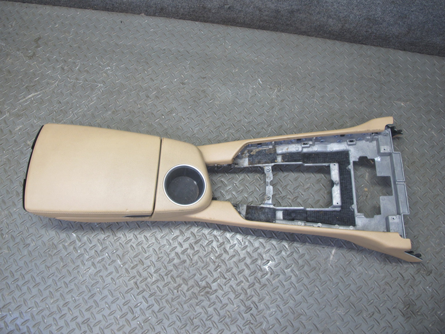 2010-2016 Porsche Panamera 970 Center Console Trim Cover Panel w Armrest