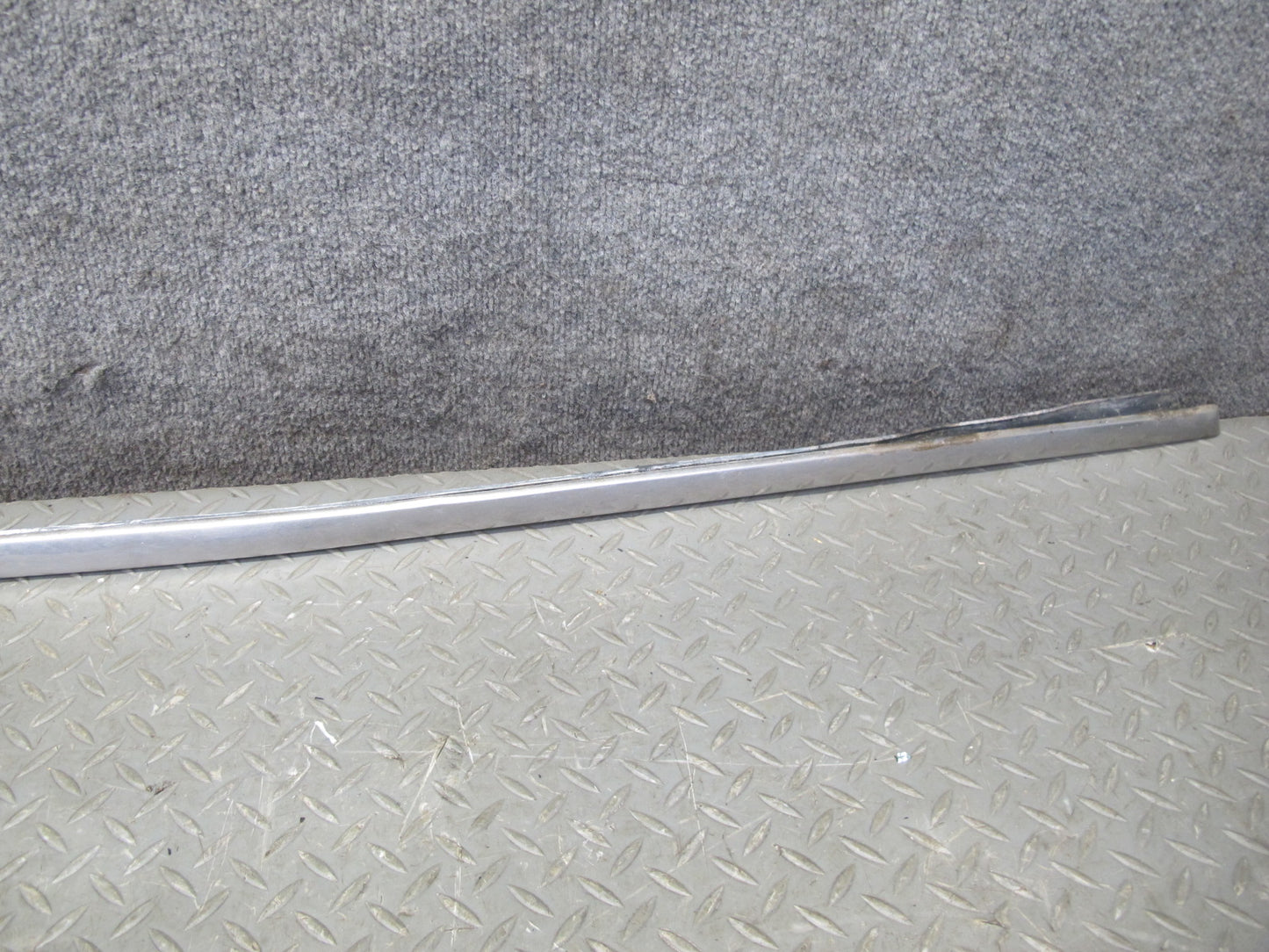 75-76 Mercedes W115 300D Set of 5 Exterior Door Fender Trunk Chrome Molding OEM