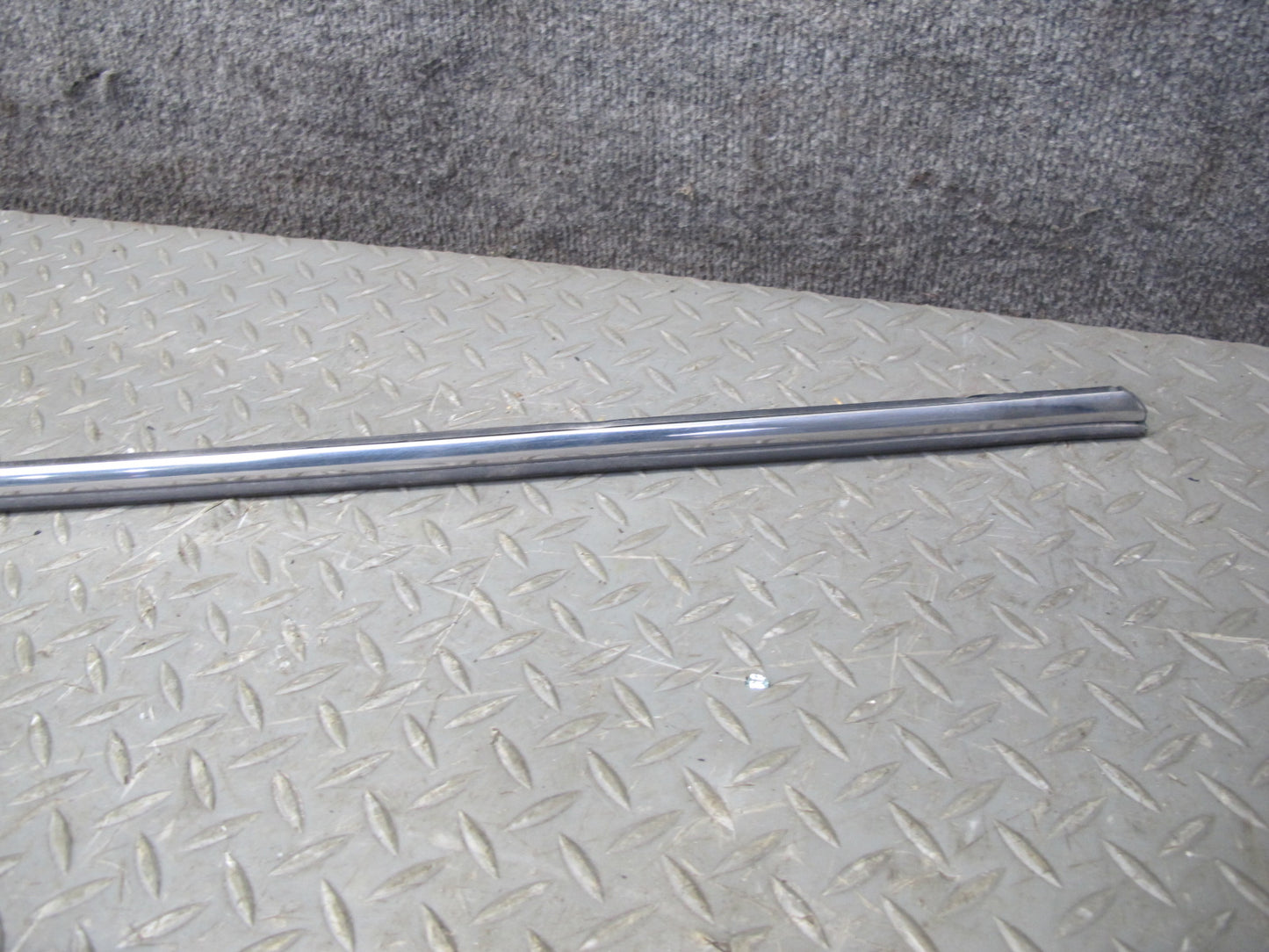 75-76 Mercedes W115 300D Set of 5 Exterior Door Fender Trunk Chrome Molding OEM