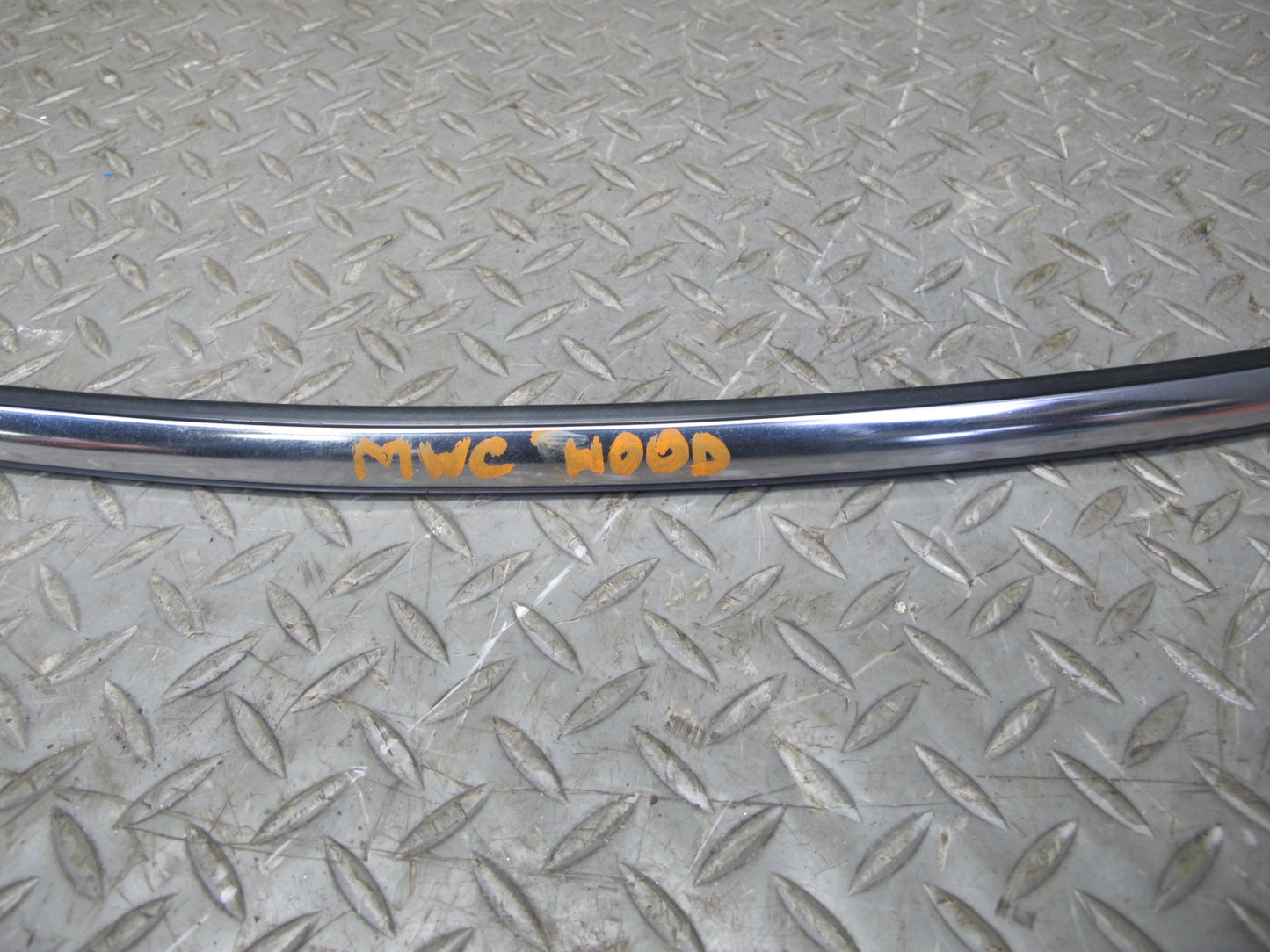 11-15 Mini R60 Countryman Set of 3 Front Fender & Hood Chrome Trim Molding OEM