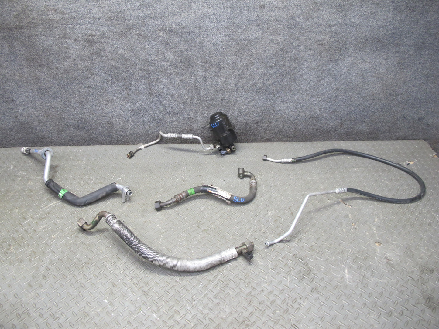 99-02 Mercedes R129 SL500 A/C Air Condition Hose Pipe Line Dryer Set OEM