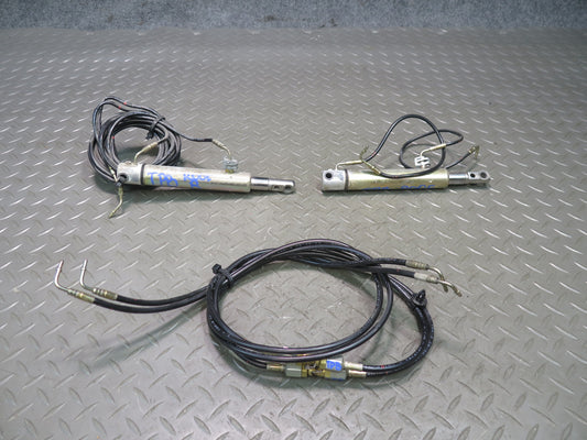 01-06 BMW E46 330ci Convertible Set of 2 TOP Roof Hydraulic Cylinder w Hose OEM