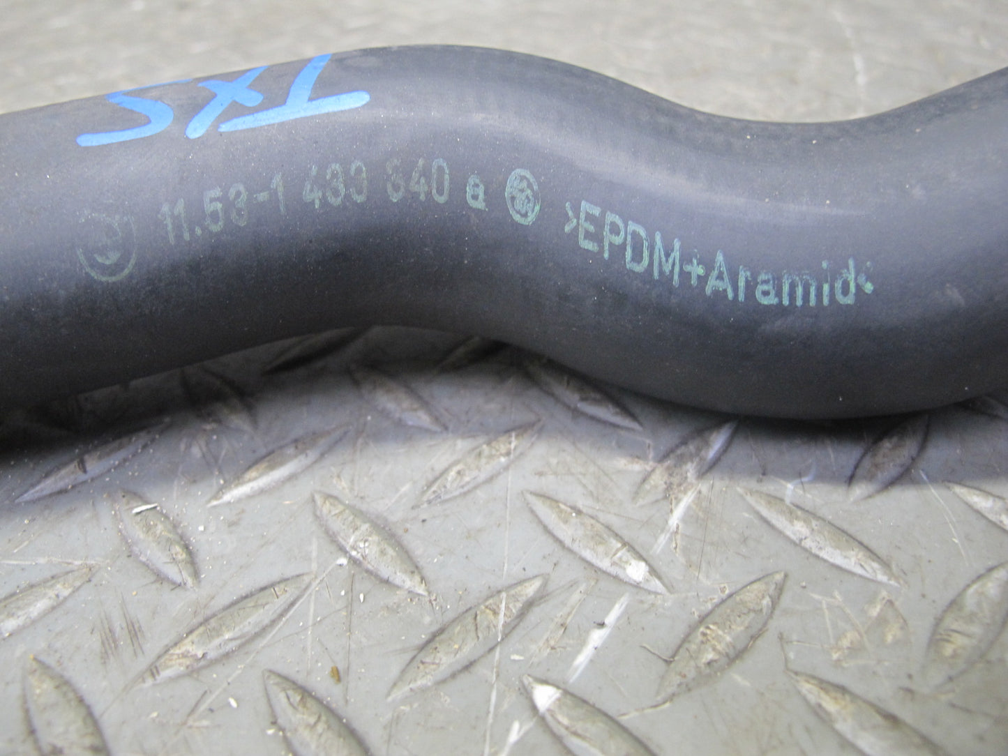 96-99 BMW E36 328iC M52 Engine Radiator Coolant Hose Pipe Line Set OEM