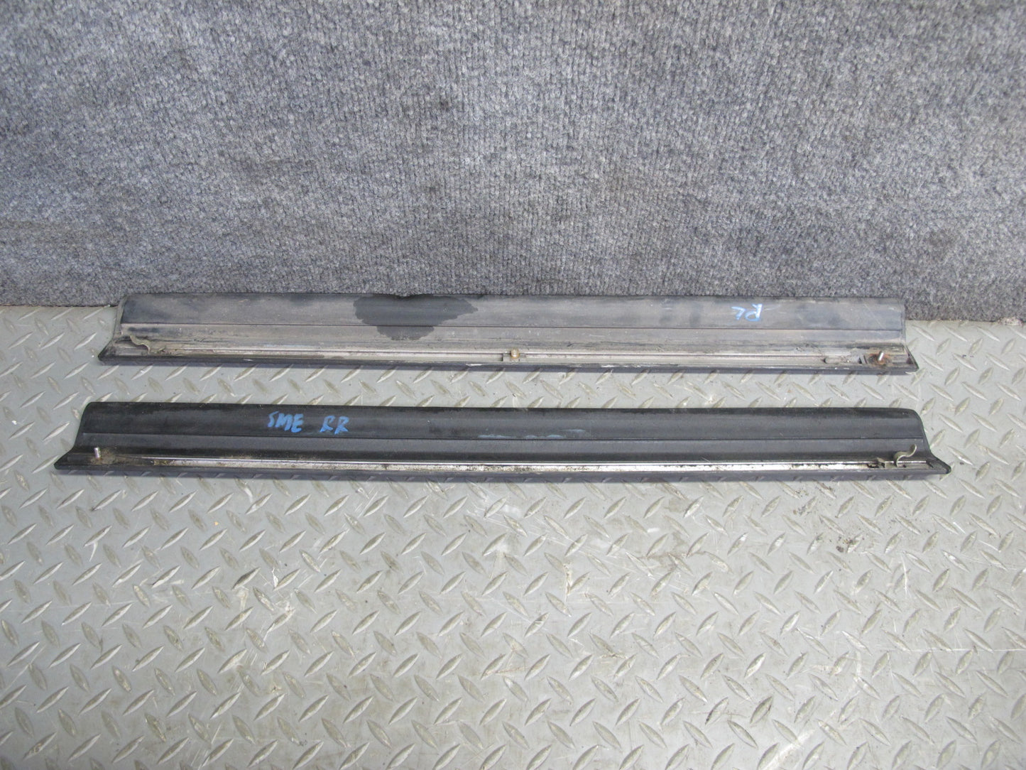 74-83 Mercedes W123 240D Sedan 14pcs Exterior Chrome Trim Cover Molding Set OEM