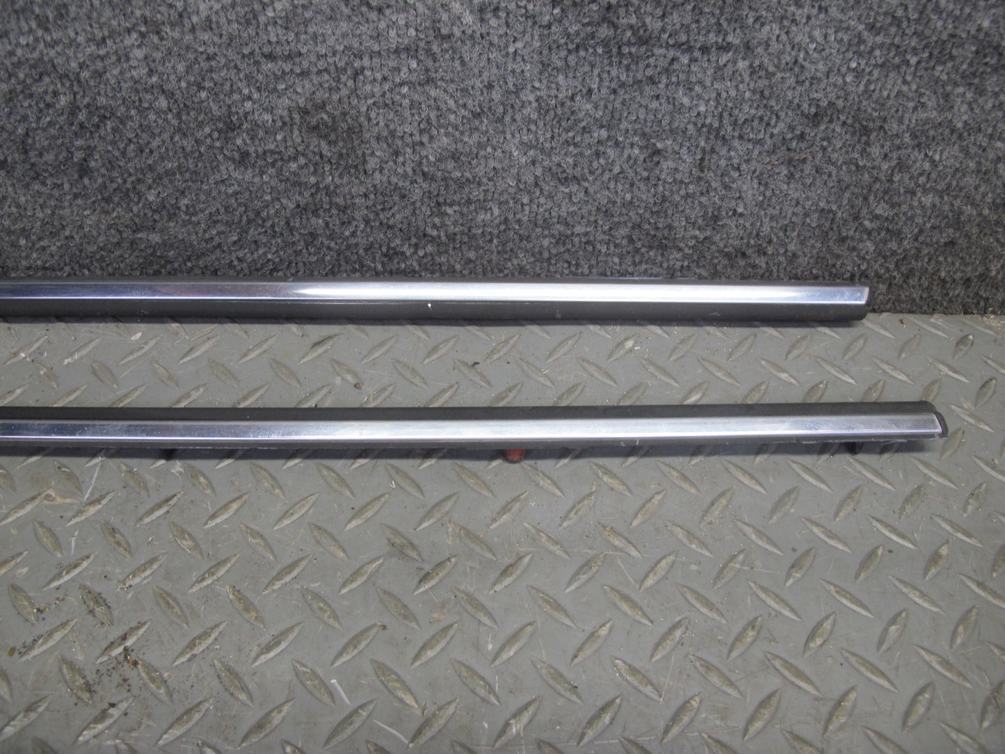 74-83 Mercedes W123 240D Sedan 14pcs Exterior Chrome Trim Cover Molding Set OEM