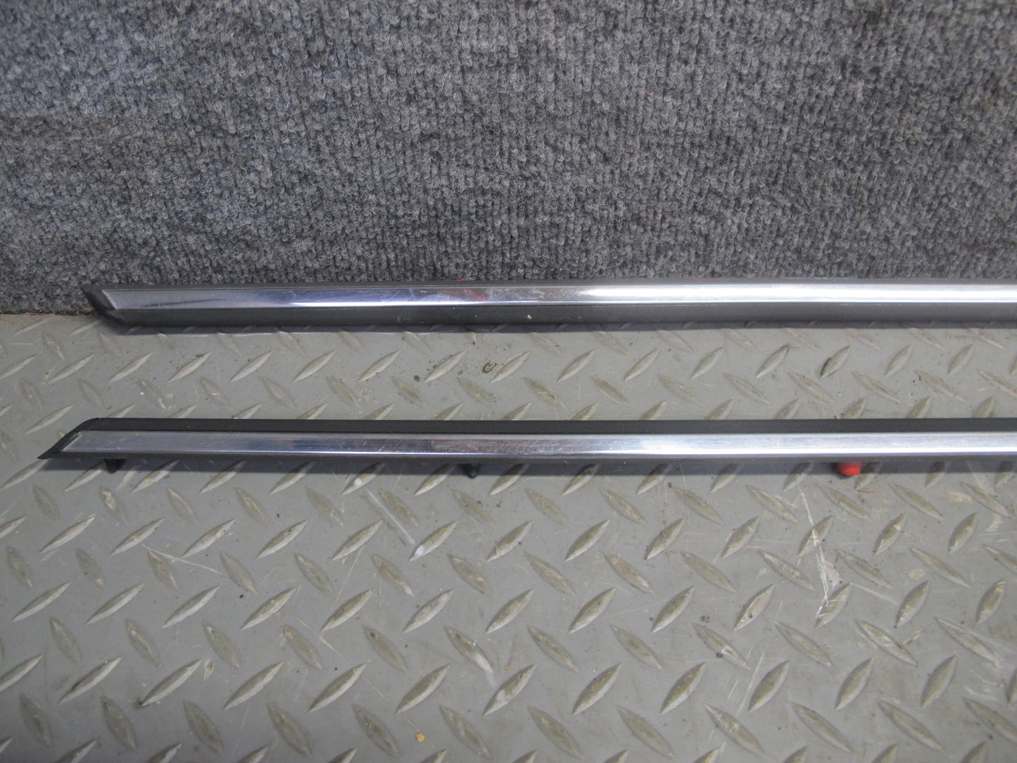 74-83 Mercedes W123 240D Sedan 14pcs Exterior Chrome Trim Cover Molding Set OEM