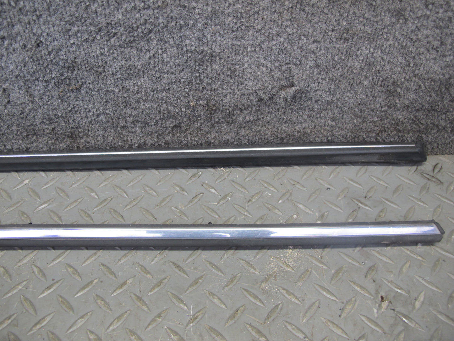 74-83 Mercedes W123 240D Sedan 14pcs Exterior Chrome Trim Cover Molding Set OEM