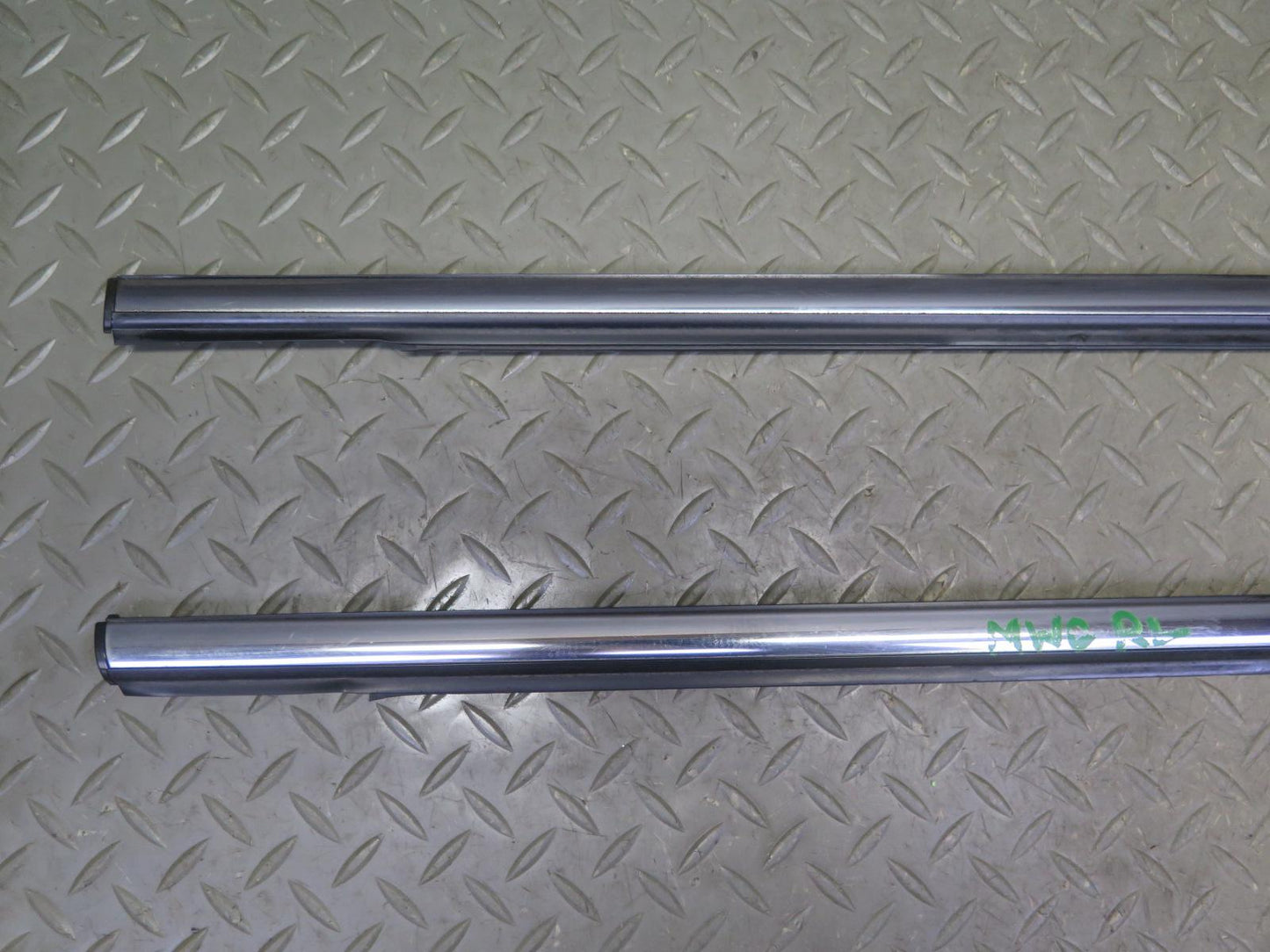 11-15 Mini Cooper S R60 Countryman Rear Left & Right Window Trim Molding Set OEM