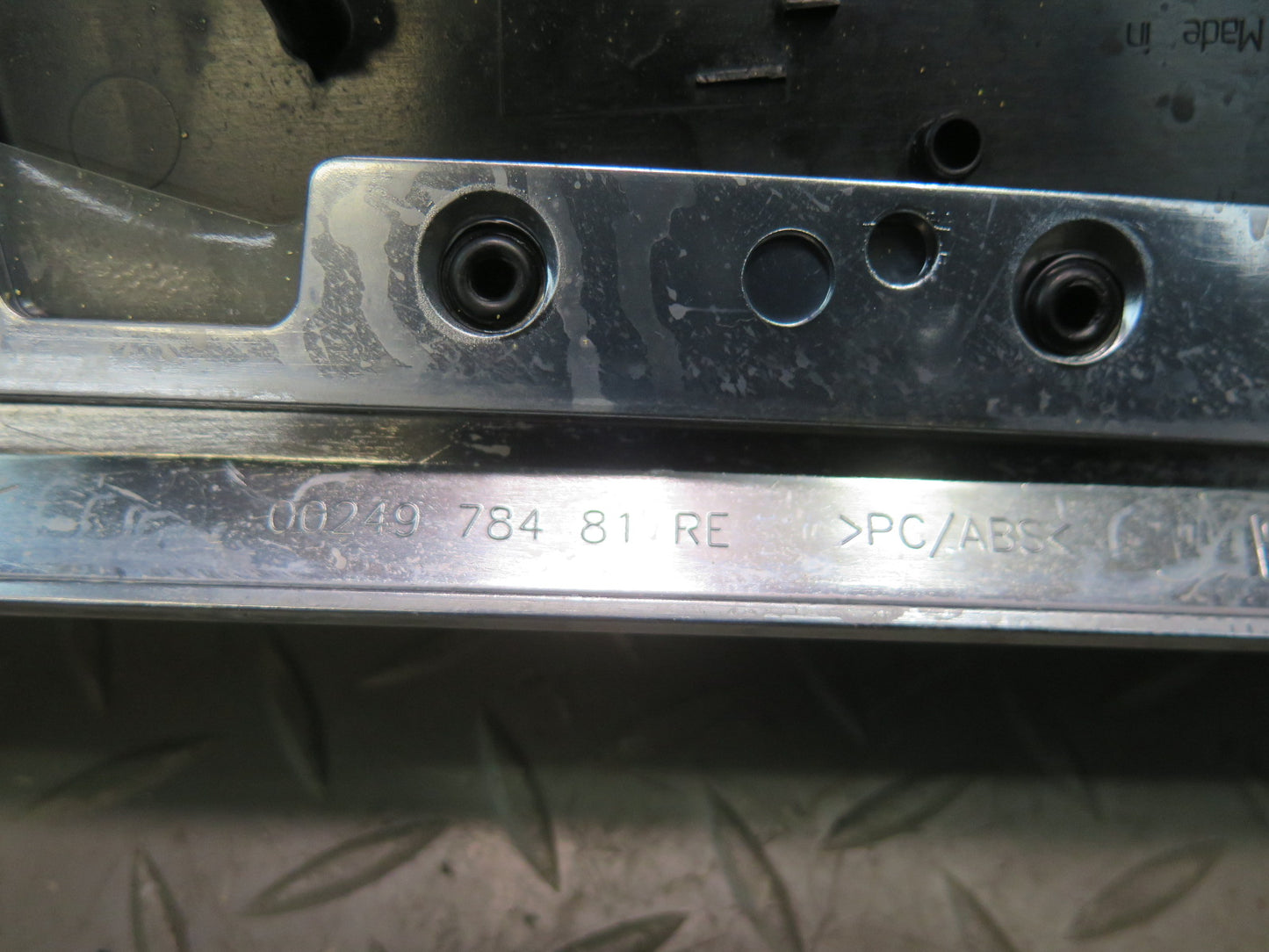 10-13 Porsche Panamera 970 Dash Console Front & Rear Door Panel Trim Black Set