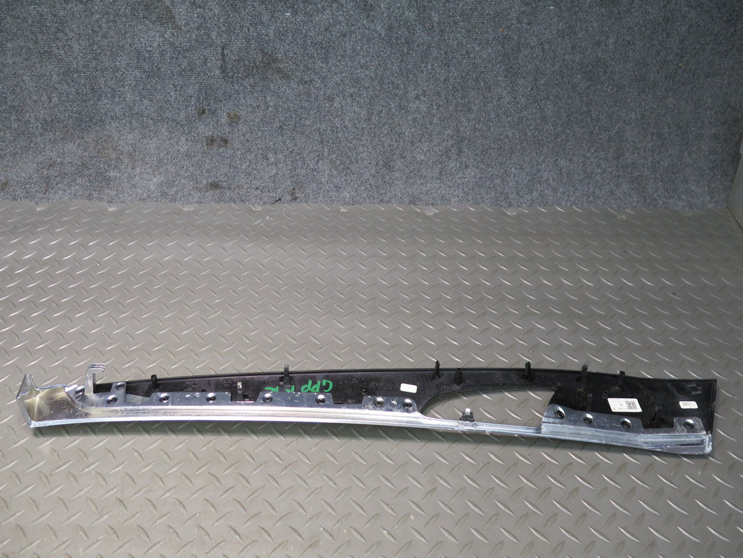 10-13 Porsche Panamera 970 Dash Console Front & Rear Door Panel Trim Black Set