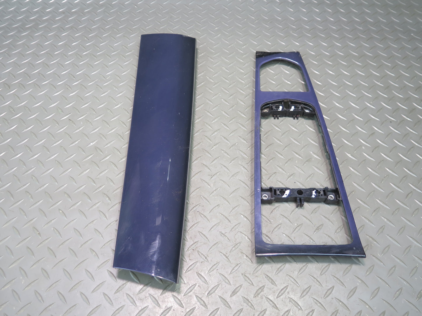 10-13 Porsche Panamera 970 Dash Console Front & Rear Door Panel Trim Black Set