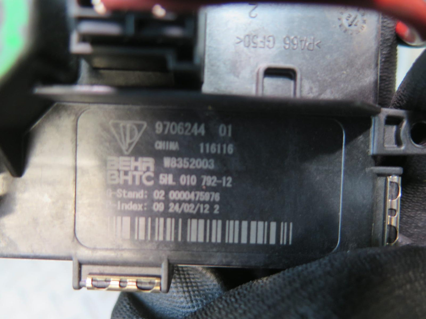 2010-2016 Porsche Panamera 970 A/C Heater Blower Motor Fan W/ Resistor Module