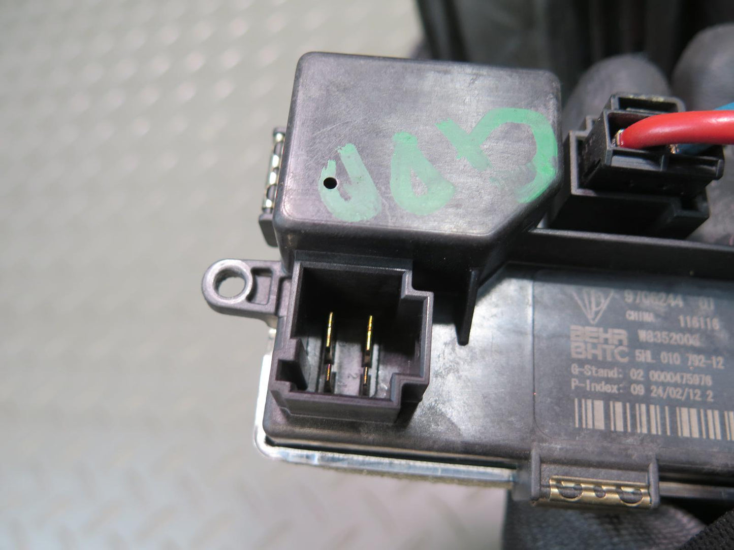 2010-2016 Porsche Panamera 970 A/C Heater Blower Motor Fan W/ Resistor Module