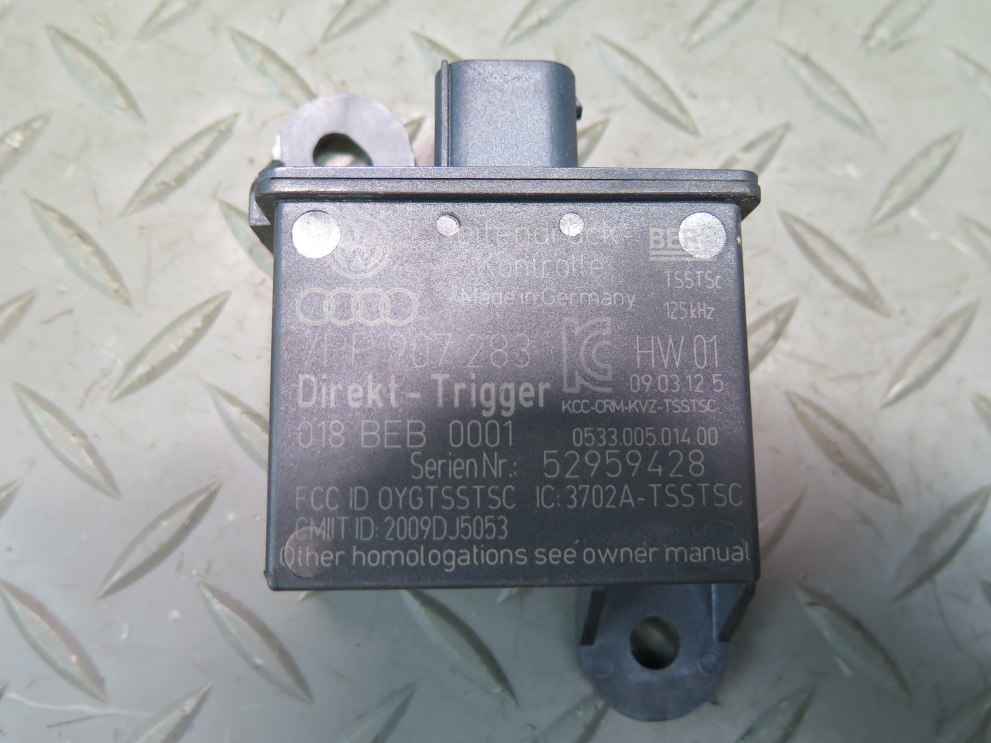 2010-2013 Porsche Panamera 970 TPMS Tire Pressure Monitor Control Module Set