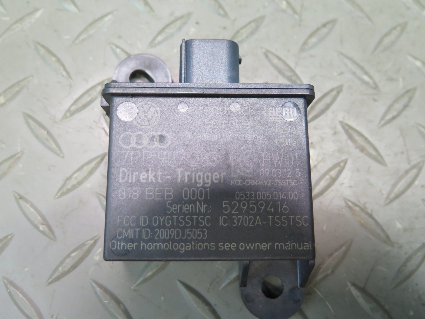 2010-2013 Porsche Panamera 970 TPMS Tire Pressure Monitor Control Module Set