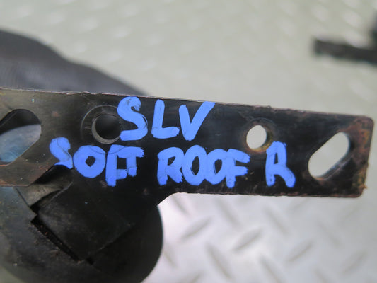 94-02 Mercedes R129 SL Convertible Set of 2 Soft TOP Roof Locking PIN Guide OEM