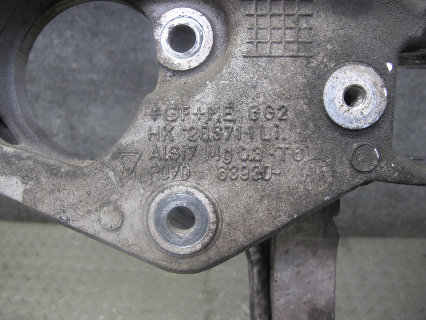 11-13 Porsche Panamera 970 3.6L RWD Front Suspension Crossmember Subframe Cradle