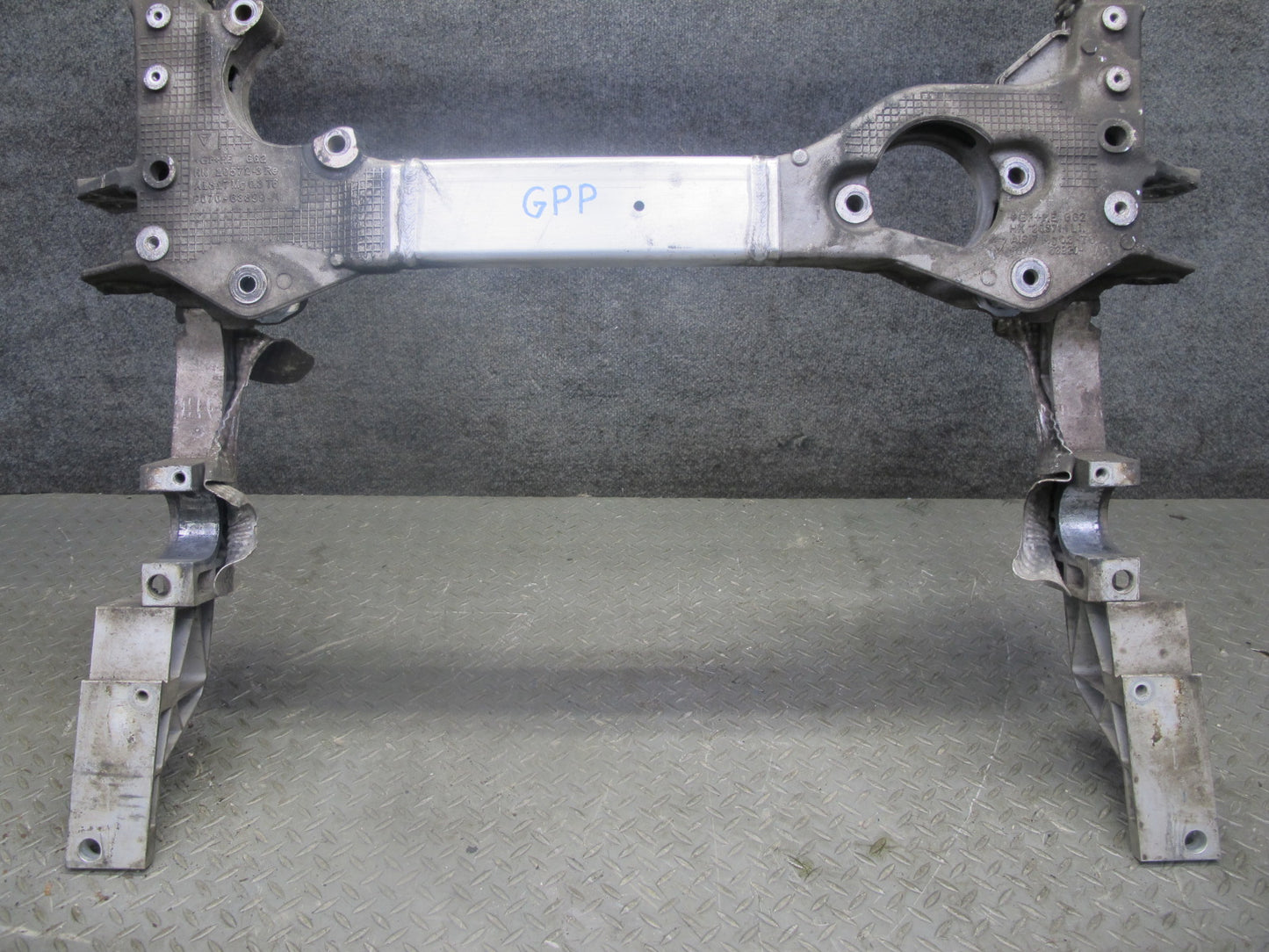 11-13 Porsche Panamera 970 3.6L RWD Front Suspension Crossmember Subframe Cradle