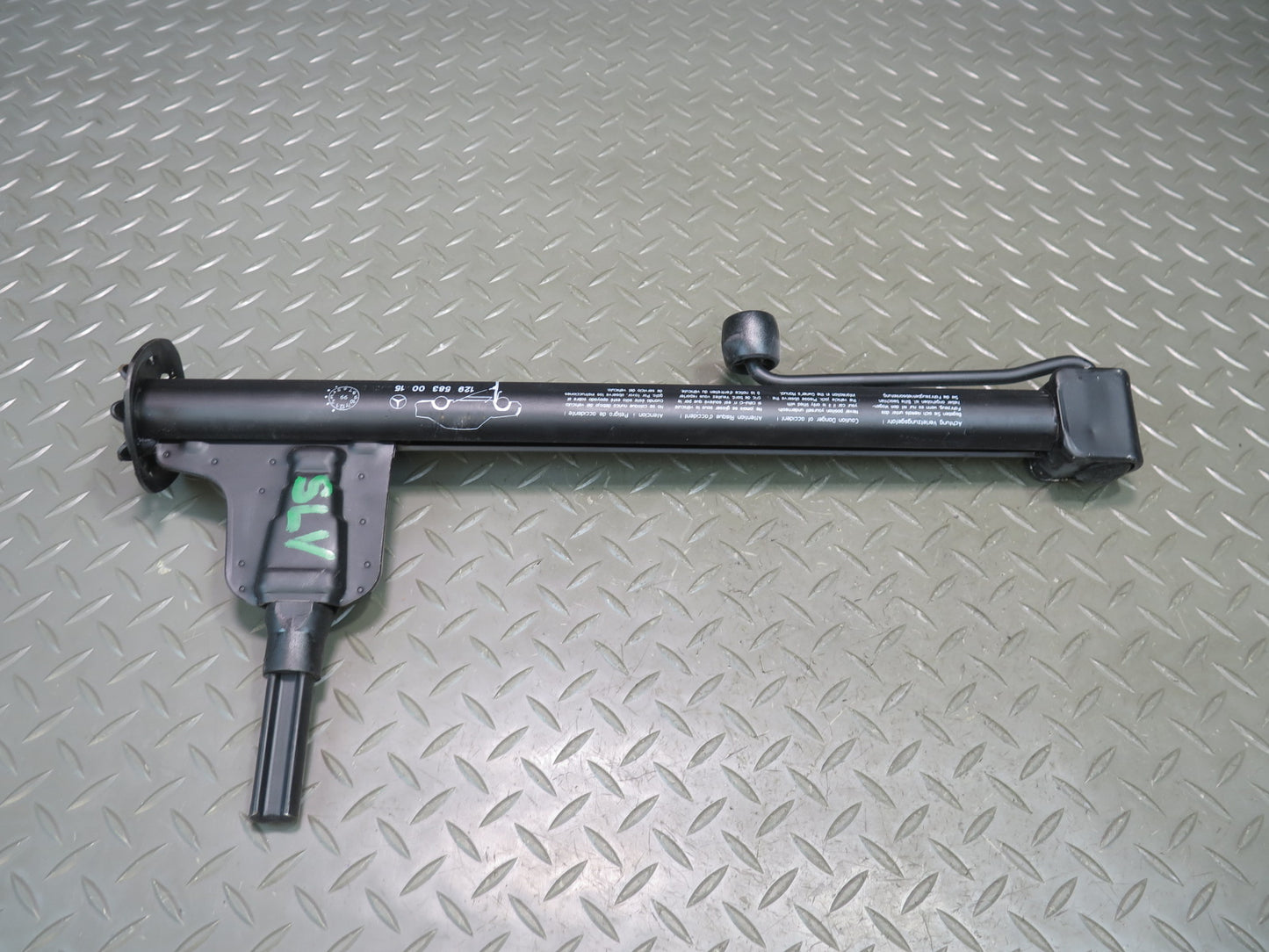 94-02 Mercedes R129 Sl-class Emergency Spare Tire Lift Jack Wrench Tool Set OEM