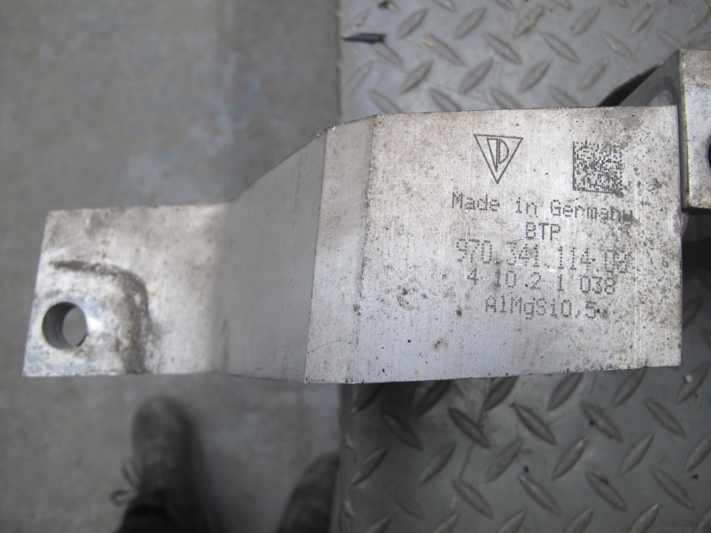 11-13 Porsche Panamera 970 3.6L RWD Front Suspension Crossmember Subframe Cradle