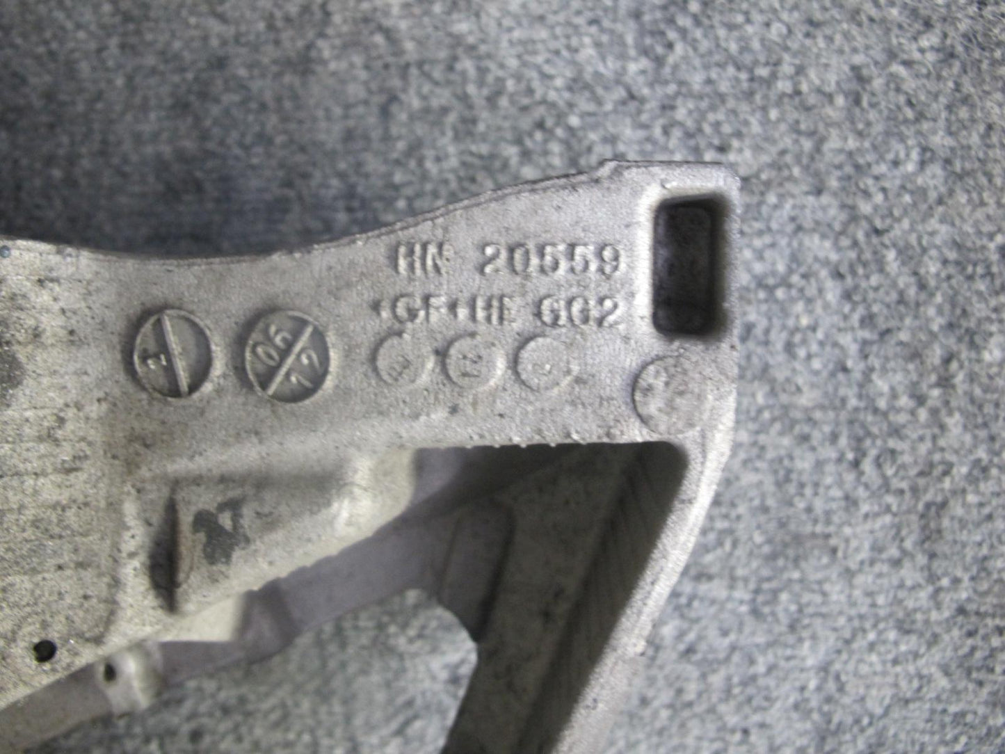 11-13 Porsche Panamera 970 3.6L RWD Front Suspension Crossmember Subframe Cradle