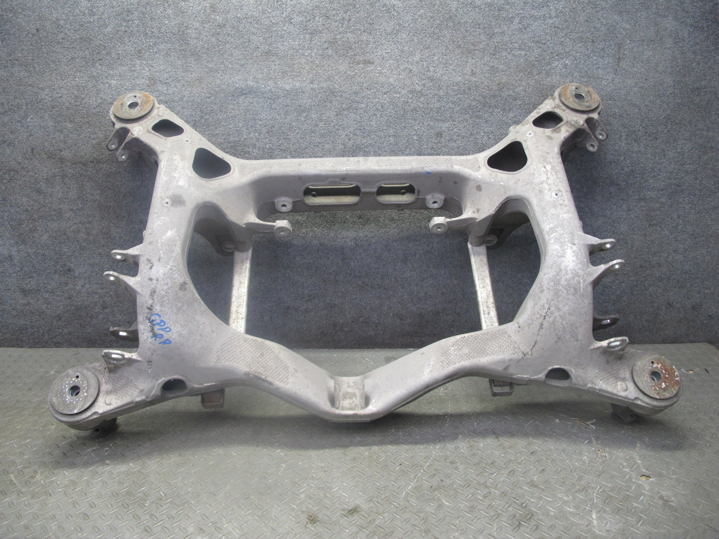 11-13 Porsche Panamera 970 3.6L RWD Rear Suspension Crossmember Subframe Cradle