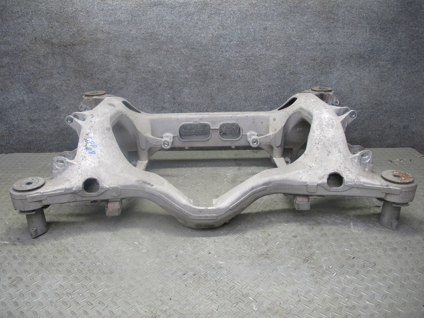 11-13 Porsche Panamera 970 3.6L RWD Rear Suspension Crossmember Subframe Cradle