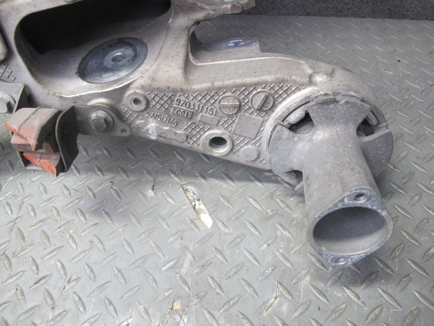 11-13 Porsche Panamera 970 3.6L RWD Rear Suspension Crossmember Subframe Cradle