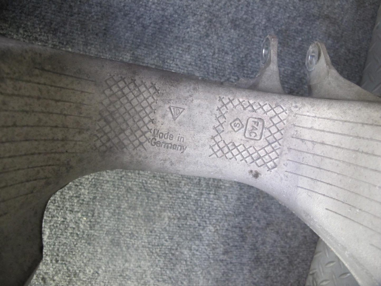 11-13 Porsche Panamera 970 3.6L RWD Rear Suspension Crossmember Subframe Cradle