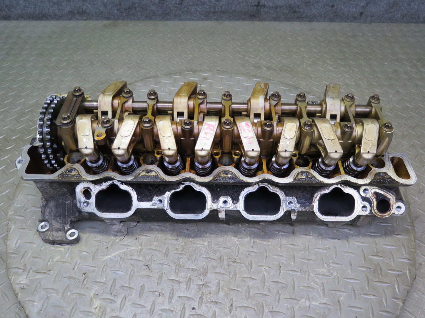 99-02 Mercedes R129 SL500 5.0L 113.961 Engine Right Cylinder Head w Camshaft OEM