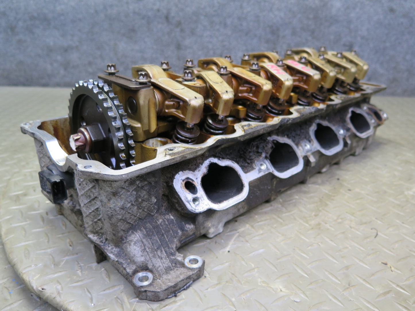 99-02 Mercedes R129 SL500 5.0L 113.961 Engine Right Cylinder Head w Camshaft OEM