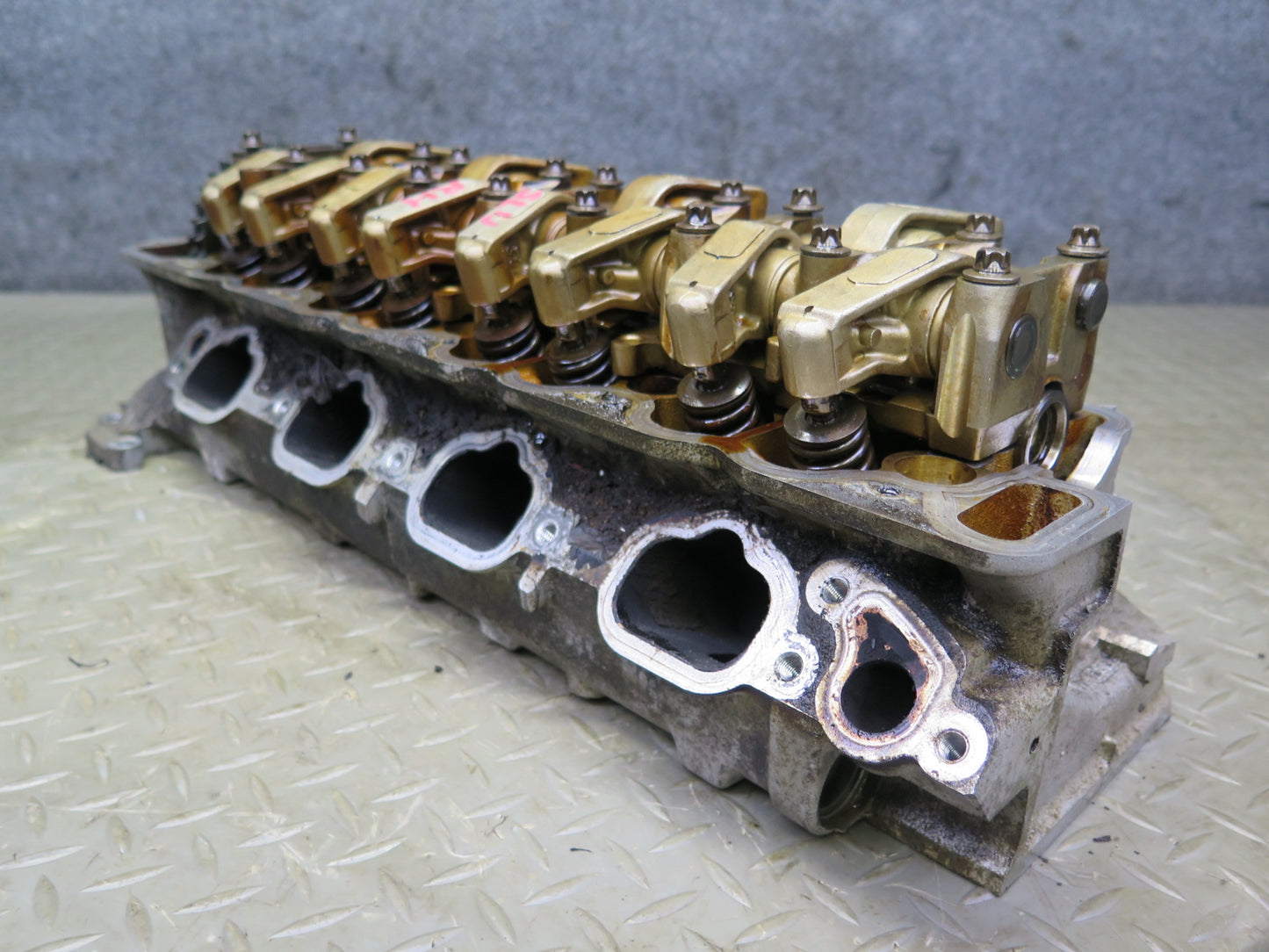 99-02 Mercedes R129 SL500 5.0L 113.961 Engine Right Cylinder Head w Camshaft OEM
