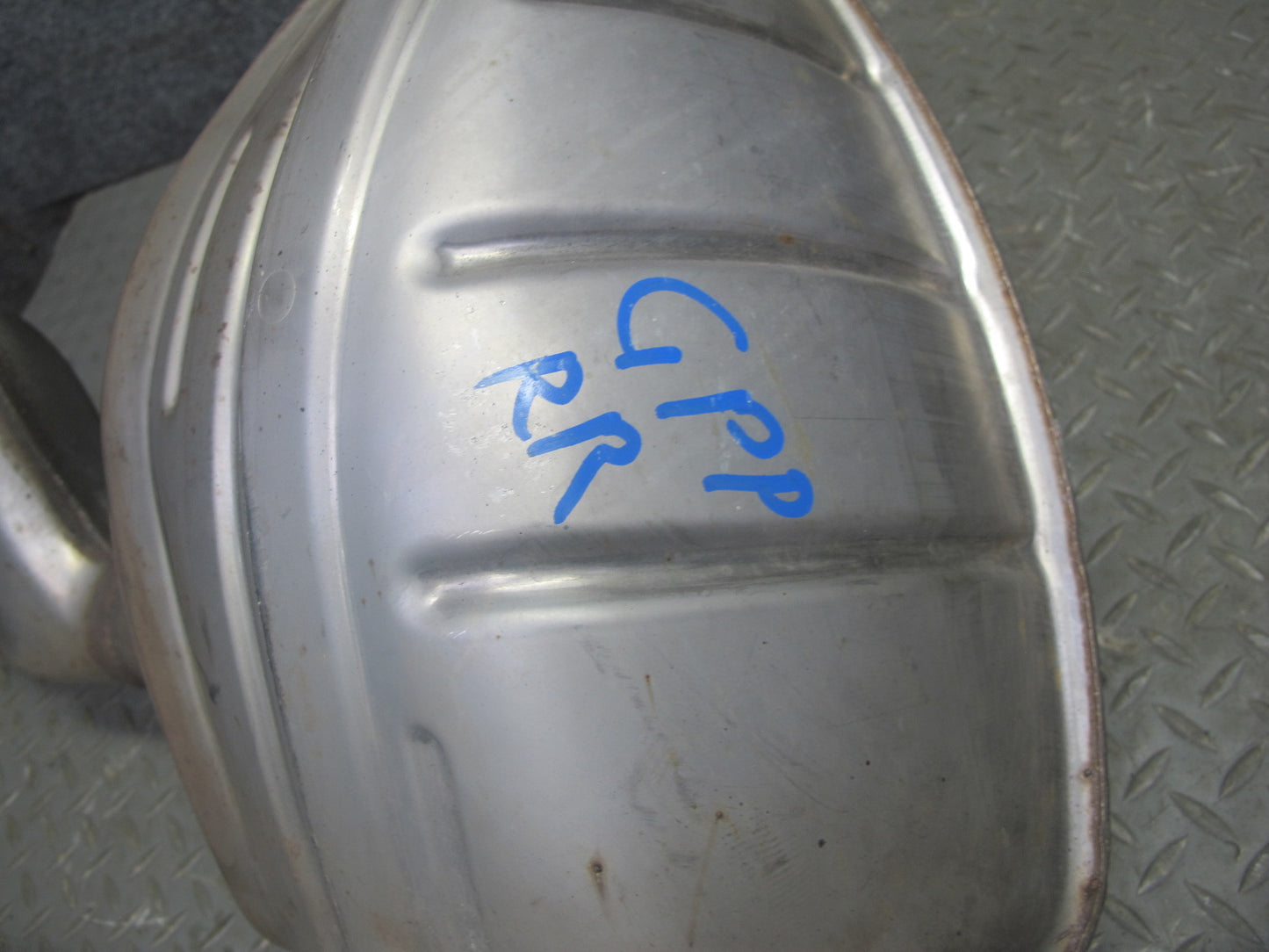 11-16 Porsche Panamera 970 3.6L Rear Right Left Side Exhaust Muffler W/ Tips Set
