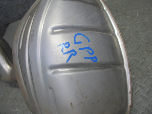 11-16 Porsche Panamera 970 3.6L Rear Right Left Side Exhaust Muffler W/ Tips Set