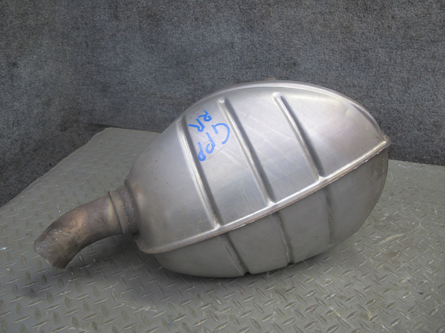 11-16 Porsche Panamera 970 3.6L Rear Right Left Side Exhaust Muffler W/ Tips Set