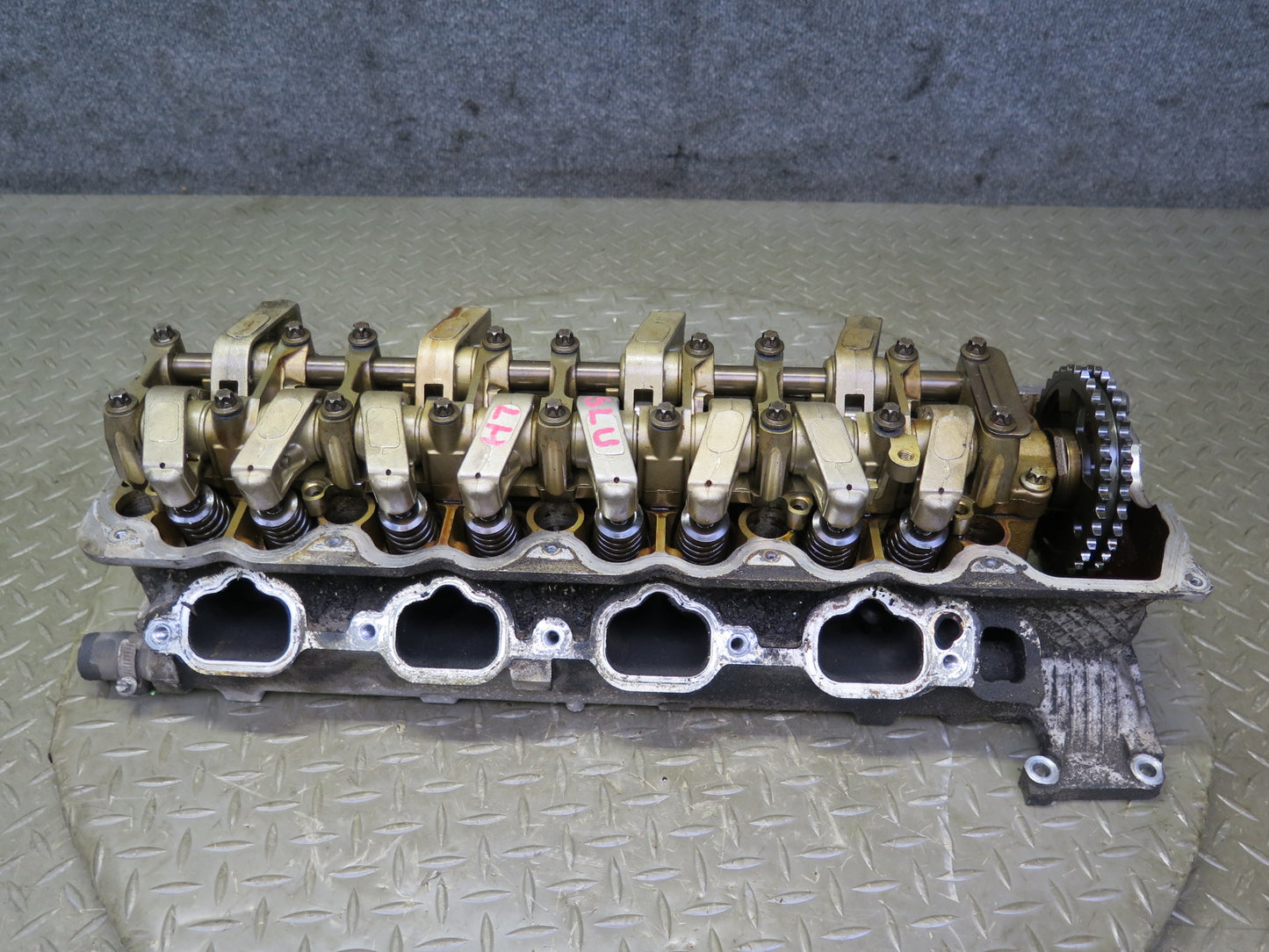 99-02 Mercedes R129 SL500 5.0L 113.961 Engine Left Cylinder Head w Camshaft OEM