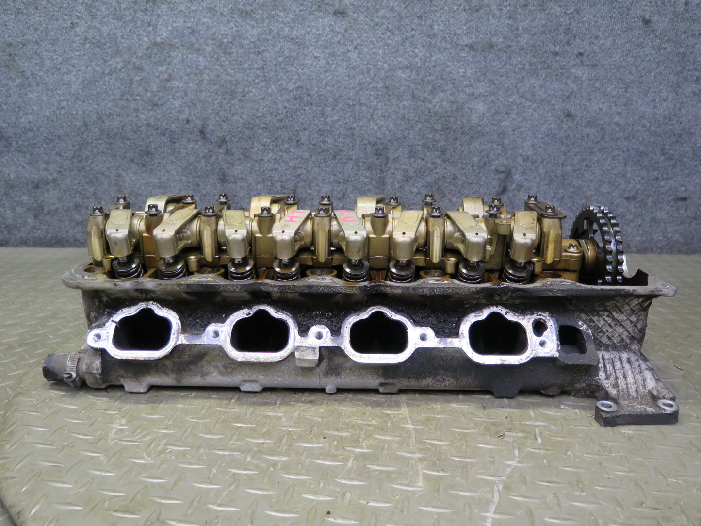 99-02 Mercedes R129 SL500 5.0L 113.961 Engine Left Cylinder Head w Camshaft OEM